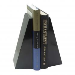 Black Marble Professional Bookend or (set of 2) award, 5" wide x 8" tall x 2.5" deep