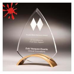 Investment Arch Spade award, 9" High