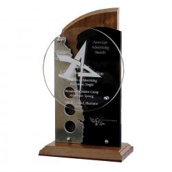 Craftsmanship Collage award, 12" High