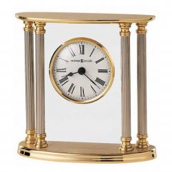 Brass New Orleans Clock, 5.5" wide x 5.5" tall x 2" deep