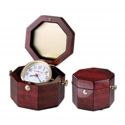 Chronometer Clock, 7" wide x 5.5" tall x 3.75" deep