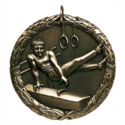 Gymnastics (male) Medal, 2"