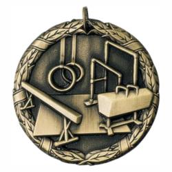 Gymnastics Medal, 2"