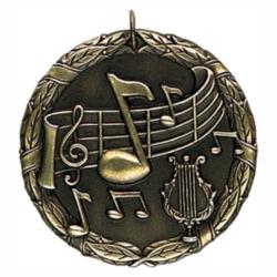 Music Medal, 2"