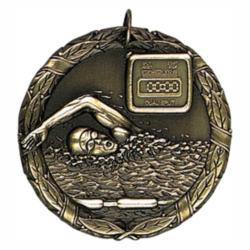Swimming Medal, 2"
