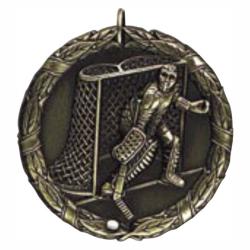 Ice Hockey (action) Medal, 2"