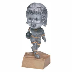 Bowler Bobble Head (female), 6" High