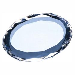 CRYSTAL OVAL PAPERWEIGHT