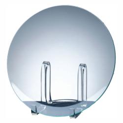 Jade Glass Round Plate, 3/16" thick jade glass, 12" DIA X .125"