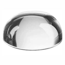 Crystal Dome Paperweight, 24% Lead Crystal, 3" wide x 1.875" tall x 3" deep