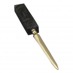 Green Marble Letter Opener, 8" wide x .5" tall x .75" deep