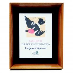 Walnut Shadow Box, 13" wide x 16" tall x 2" deep