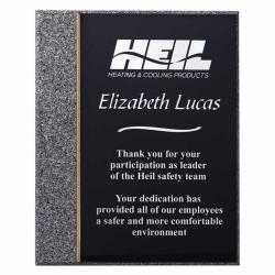 Midnight Brass Acrylic Plaque, limited quantities, please call