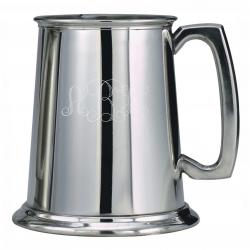 16oz Bright Pewter Tankard award