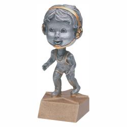 Wrestling Bobble Head (male) award, 6" High