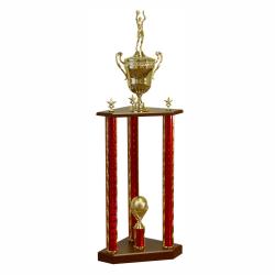 Three Post Classic Trophy, 32" High