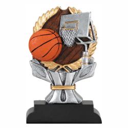Basketball Resin Impact, 6" High