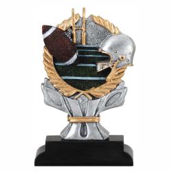 Football Resin Impact, 6" High