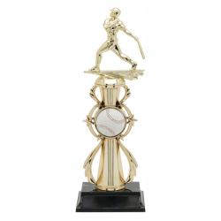 Baseball (male) Riser Trophy, 13" High