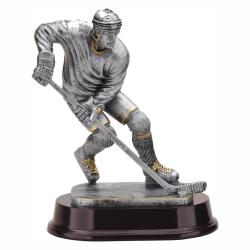 Ice Hockey (male) Resin Trophy, 8" High
