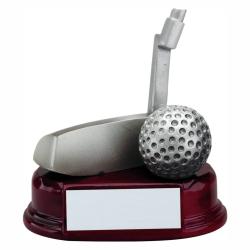 Golf Club Putter Resin Trophy, 5.5" High