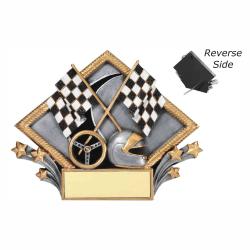 Racing Resin Diamond Plate, 7.5" wide x 6" tall