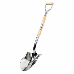 Chrome Shovel (d-handle) award, 40" Long