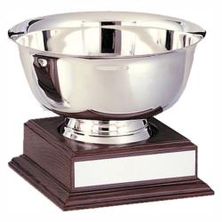 Revere Bowl on Walnut Base, 8" BOWL