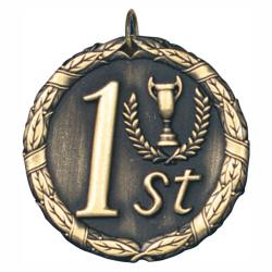 1ST Place Gold Medal, 2"