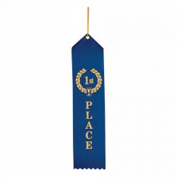 1st Place 2" x 8" Ribbon, 2" wide x 8" tall