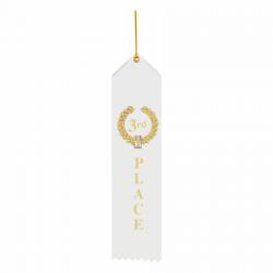 3rd Place 2" x 8" Ribbon, 2" wide x 8" tall