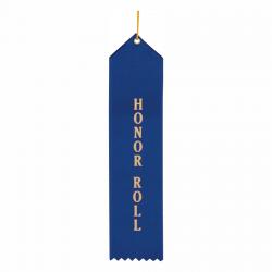 Honor Roll 2" x 8" Ribbon, 2" wide x 8" tall