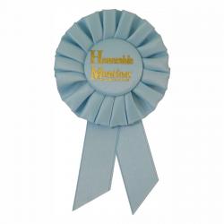 Honorable Mention Rosette Ribbon, 3.5" wide x 6.5" tall