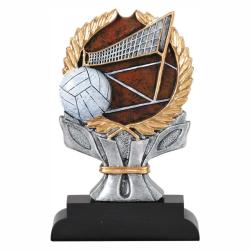 Volleyball Resin Impact, 6" High