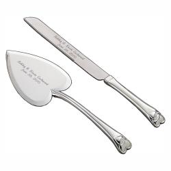 Heart Handled Knife & Server award, 13" LONG