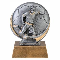 Mx 3D Soccer (male) Resin Award, 5" High