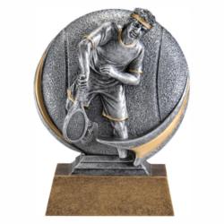 Mx 3D Tennis (male) Resin Award, 5" High