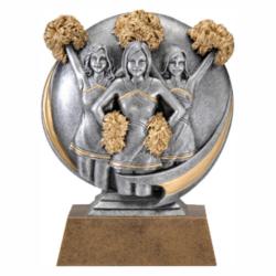 Mx 3D Cheerleading Resin Award, 5" High