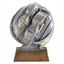 Mx 3D Pinewood Derby Resin Award, 5" High