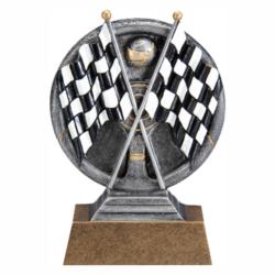 Mx 3D Racing Resin Award, 5" High