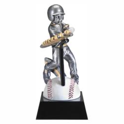 Mx T-ball (male) Resin Award, 3.25" wide x 7.5" tall x 3.25" deep