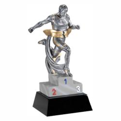 Mx Running (male) Resin Award, 3.25" wide x 7.5" tall x 3.25" deep