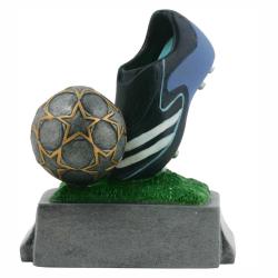 Soccer Classic Resin, limited quantities available please call, 3.44" wide x 4" tall X 3.44" deep