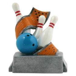 Bowling Classic Resin, limited quantities available please call, 3.44" wide x 4" tall X 3.44" deep