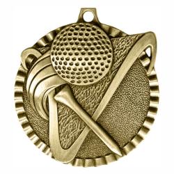 Golf V Series Medal, 2"