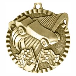 Pinewood Derby V Series Medal, 2"