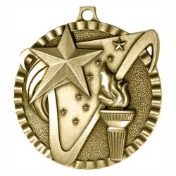 Victory V Series Medal, 2"