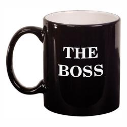11oz Black Ceramic Mug