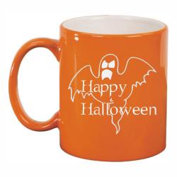 11oz Orange Ceramic Mug