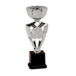Silver Finish Ribbon Cup, 15" High